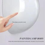 PDTEND Simple Style Dimmable Indoor National Road Entrance Iron Acrylic Ball Shape 5w Led Wall Lamp