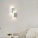 PDTEND Cuboid Shape Dimmable Indoor Bedroom Living Room 8w 10w Decorative Led Wall Lamp