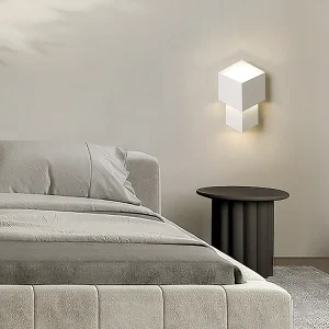 PDTEND Morden Style High CRI Cuboid Shape Indoor Bedroom Living Room 8w 10w Led Wall Lamp