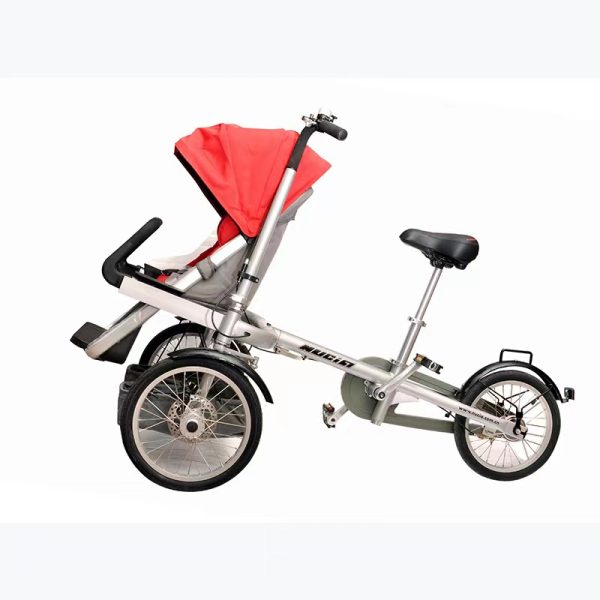 Outdoor Activities Mother Baby parent-child bicycle Foldable 3 Years old Baby Stroller