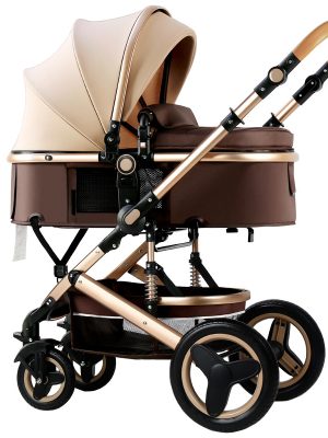 kids stroller baby 4 in 1 Luxury Wholesale High Landscape Travel Lightweight Portable Foldable Pushchair Baby stroller