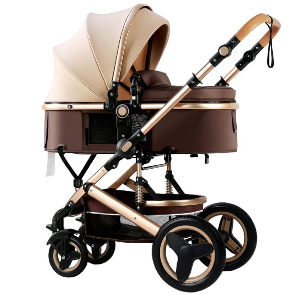 kids stroller baby 4 in 1 Luxury Wholesale High Landscape Travel Lightweight Portable Foldable Pushchair Baby stroller