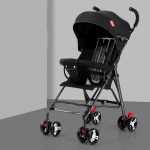 Stroller 4 in 1 Stroller Foldable portable stroller with umbrella for travel