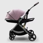 Baby Stroller 3 In 1 Portable Pram Lightweight High Landscape Aluminum Frame Baby Carriage