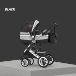 stroller baby 4 in 1 can sit and lie down in both directions and carry shock absorbent folding high landscape baby strollers