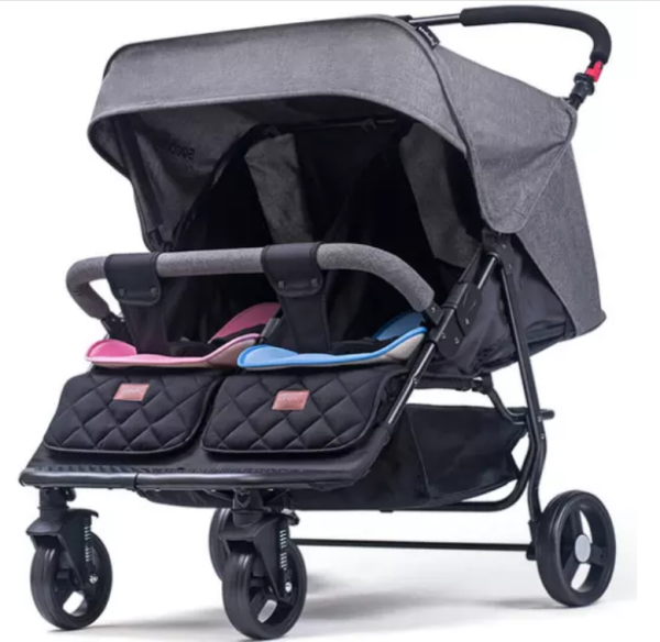 Suitable For 0-3 Year Old Baby Double Seats Folding Push Chair Baby Twin Stroller Baby