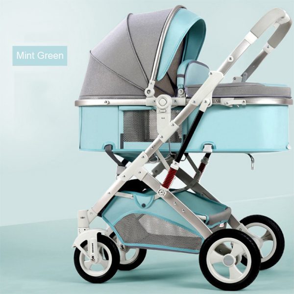 kids stroller baby 4 in 1 Luxury Wholesale High Landscape Travel Lightweight Portable Foldable Pushchair Baby stroller