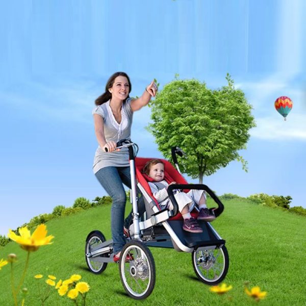 Outdoor Activities Mother Baby parent-child bicycle Foldable 3 Years old Baby Stroller