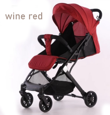 stroller baby 4 in 1 Portable baby stroller multi-functional high view stroller baby folding pocket umbrella carriage