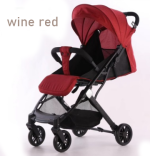 Portable baby stroller multi-functional high view stroller baby folding pocket umbrella carriage