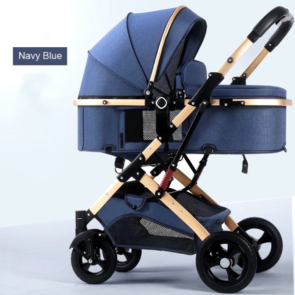 kids stroller baby 4 in 1 Luxury Wholesale High Landscape Travel Lightweight Portable Foldable Pushchair Baby stroller