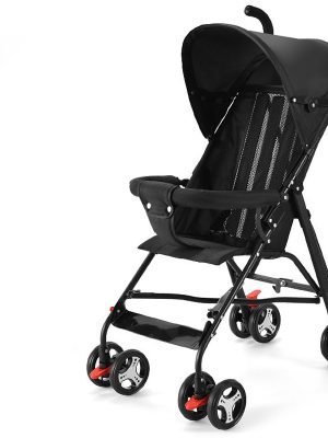 stroller baby 4 in 1 simple can sit can lie baby portable folding car slip baby portable umbrella car trolley