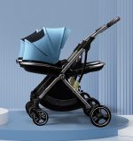 stroller baby 4 in 1 Ultra-Light Foldable Portable Baby High-View Pocket Umbrella Car Children's Twin Stroller